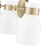22.4'' Corella Modern Gold 3 Light Bath Vanity