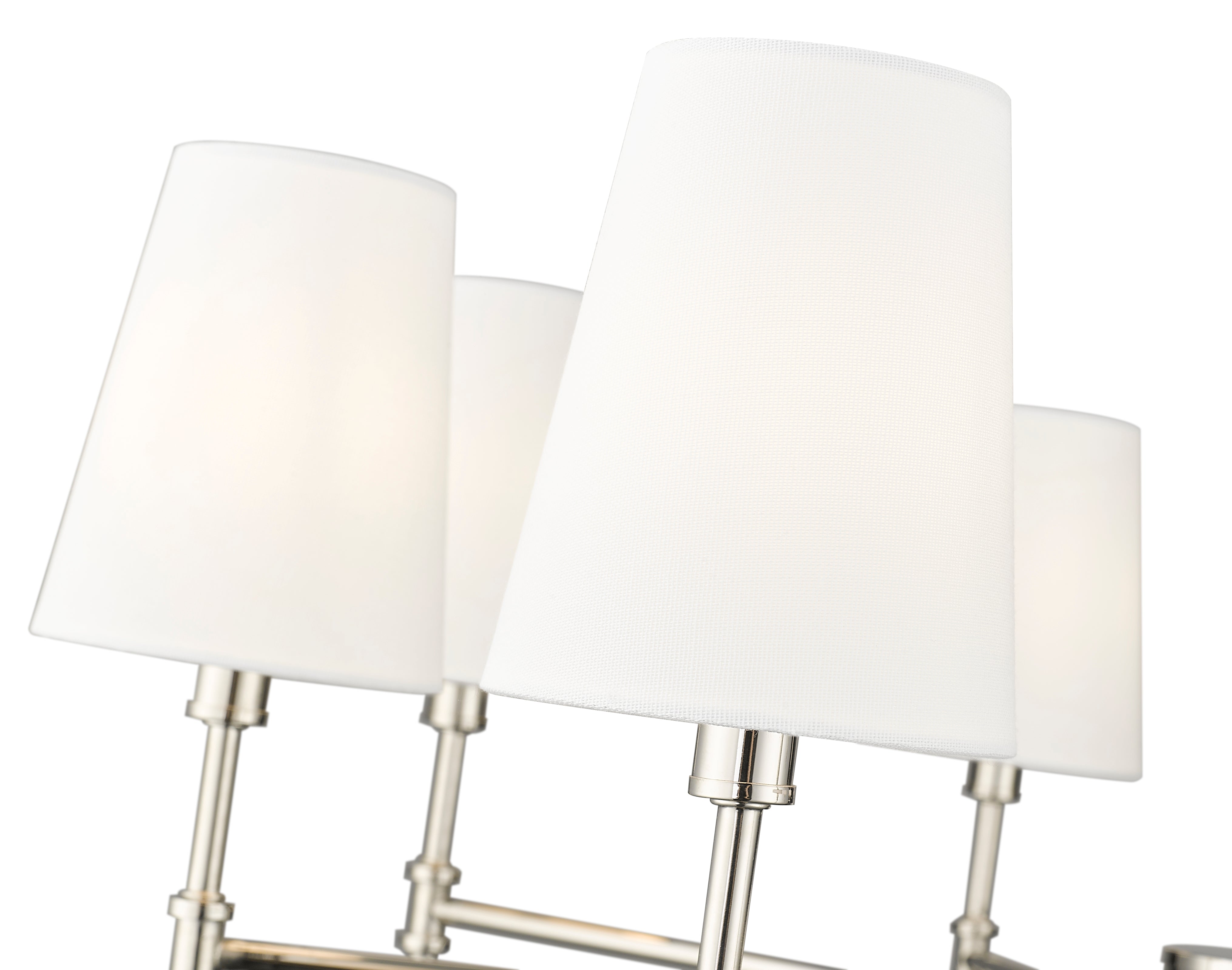 15.75'' Adorra Polished Nickel 8 Light Chandelier