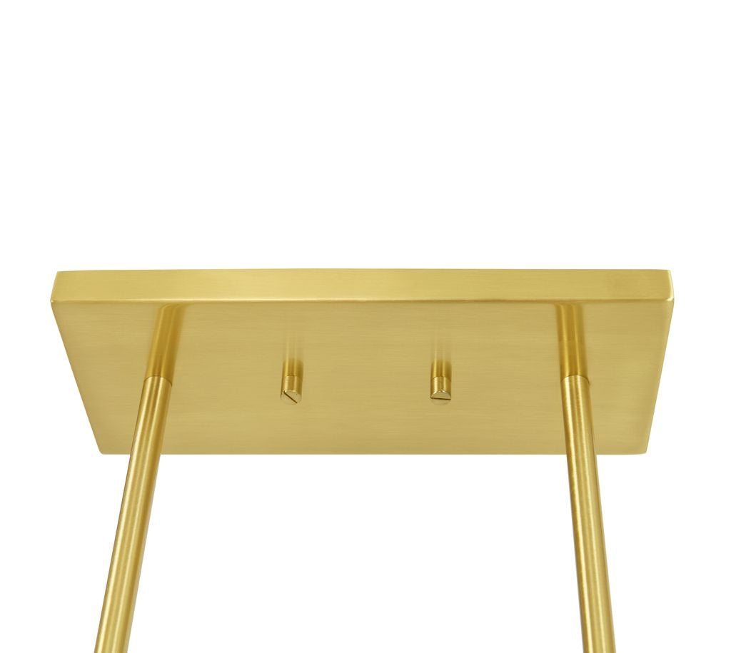 Luella 16 Light Brass Chandelier with Alabaster Shades