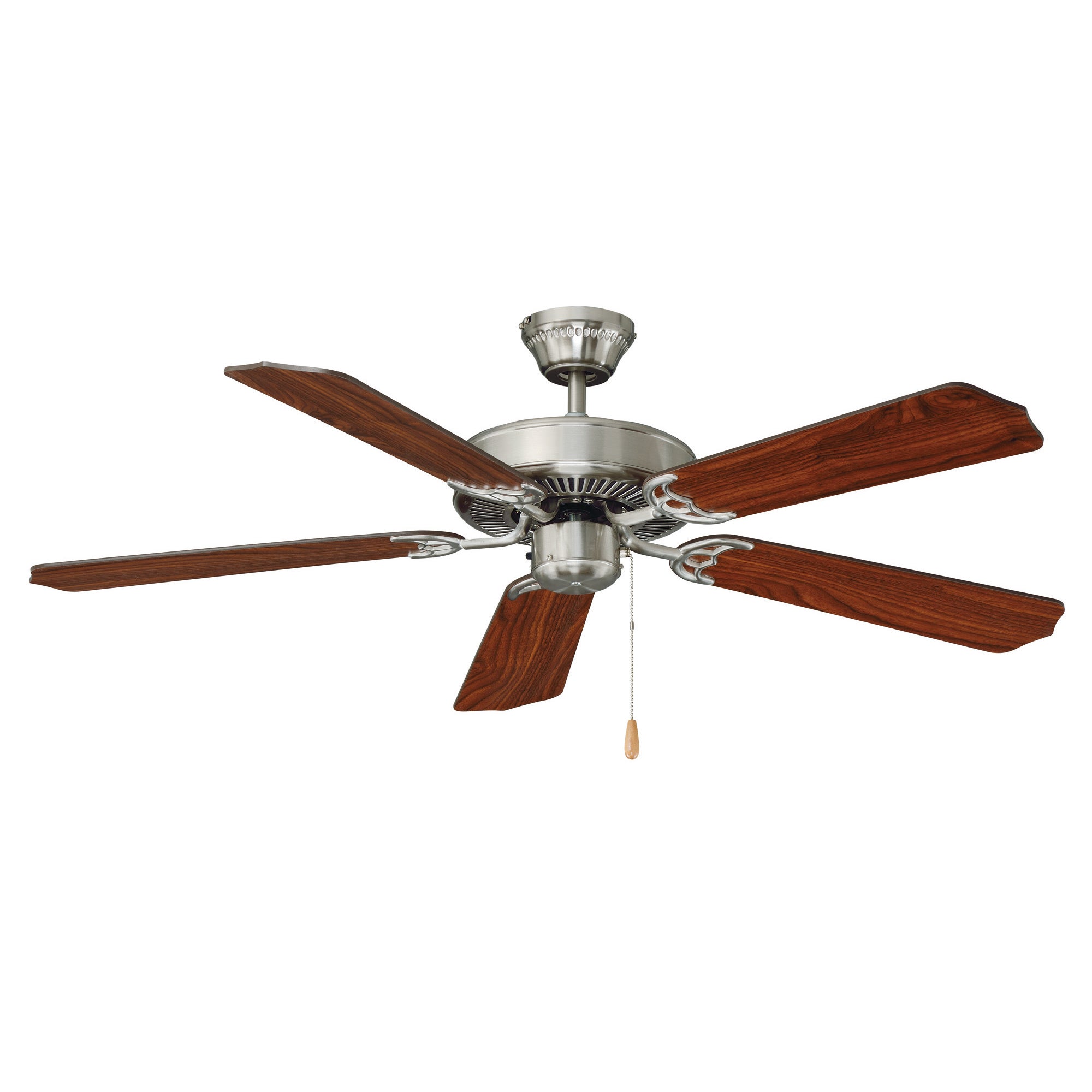 52 Inch Royal Star AC Brushed Nickel Indoor Ceiling Fan