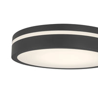 2.5'' Soltra Matte Black  Light Flush Mount