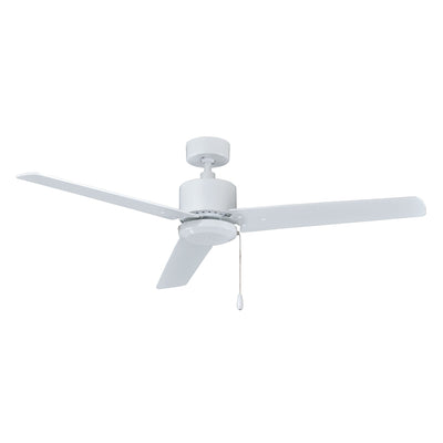 52 Inch Aldea III AC White Indoor Ceiling Fan 3-Blade