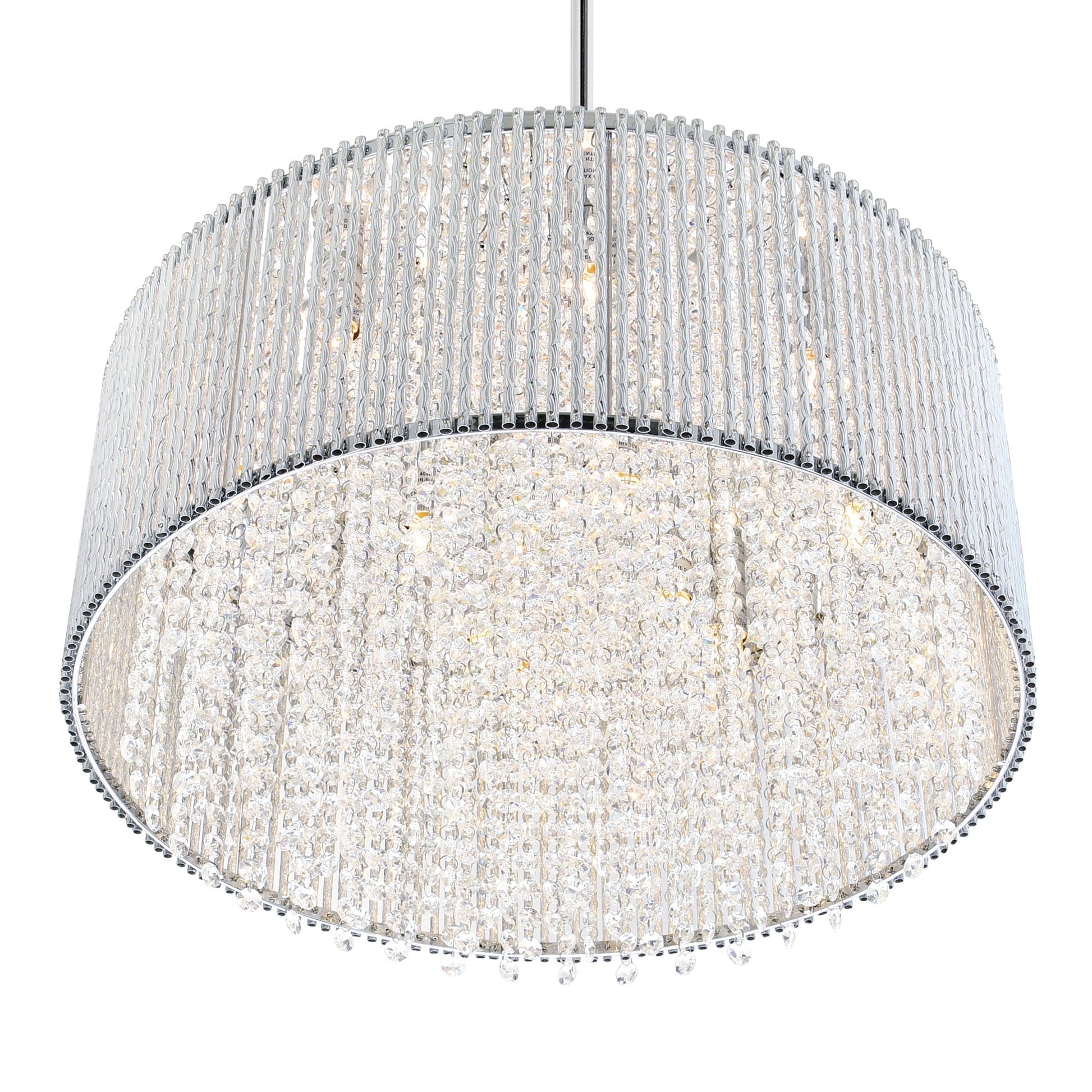 Claire 12 Light Chrome Chandelier