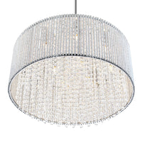 Claire 12 Light Chrome Chandelier