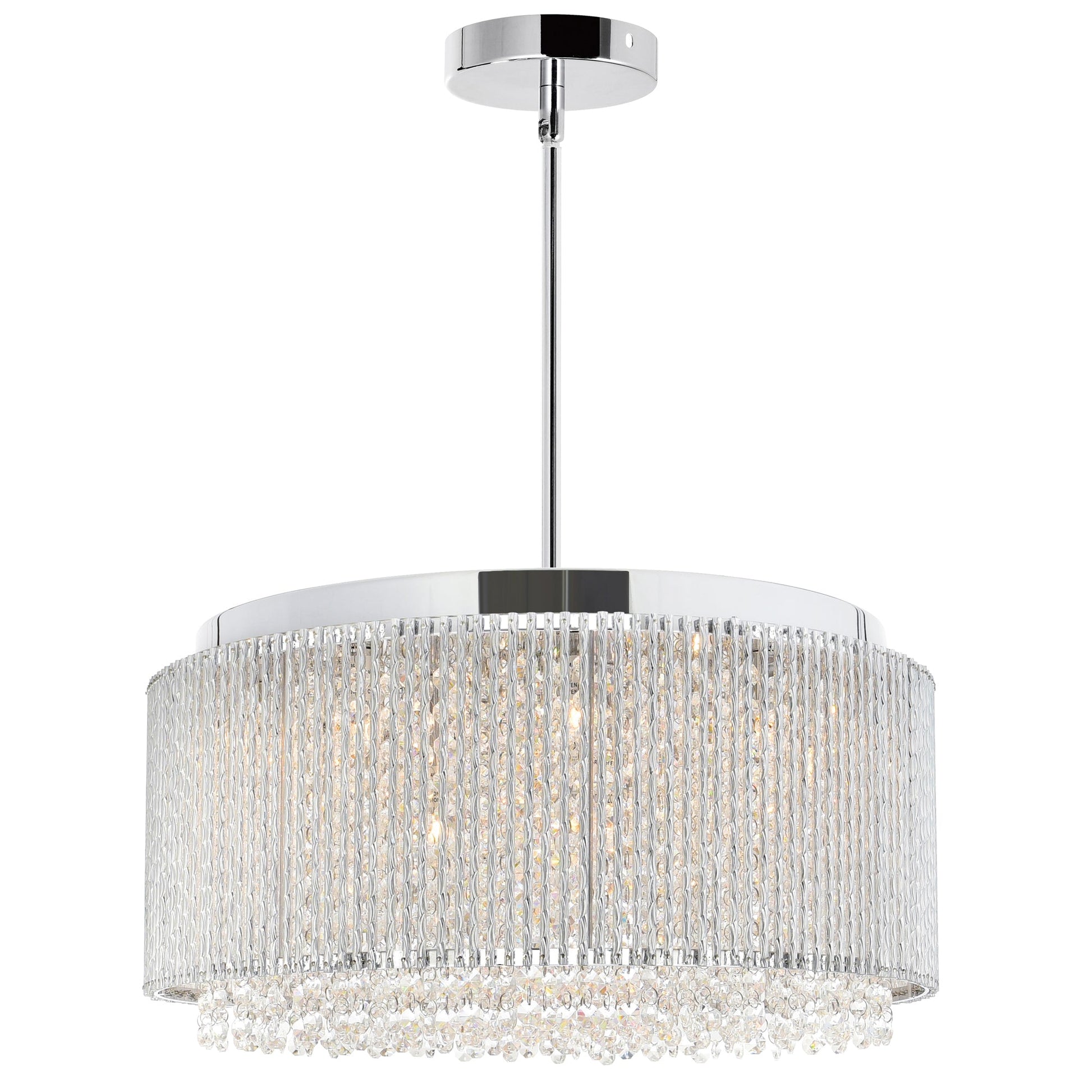 Claire 12 Light Chrome Chandelier