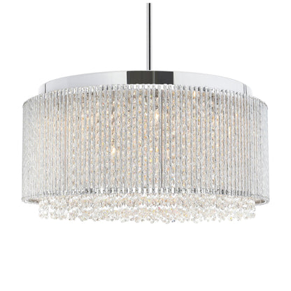 Claire 12 Light Chrome Chandelier