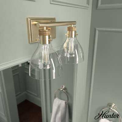 Lochemeade 37.5-inch 4-light Brushed Nickel Linear Chandelier with Clear Seeded Glass