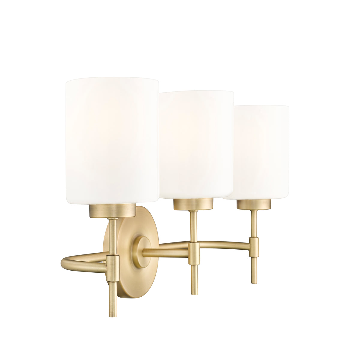 22'' Keylee Vintage Brass 3 Light Bath Vanity