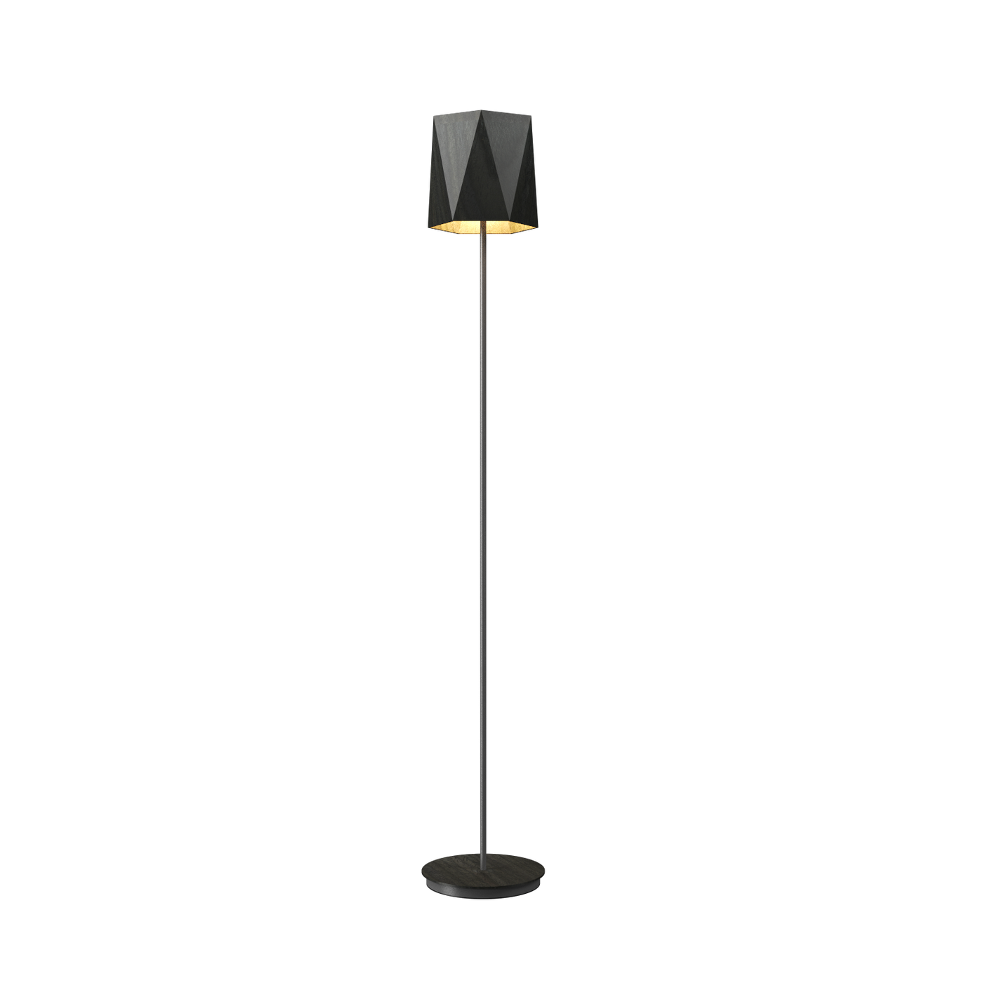 62.99'' Modern Facet Accord Floor Lamp Light