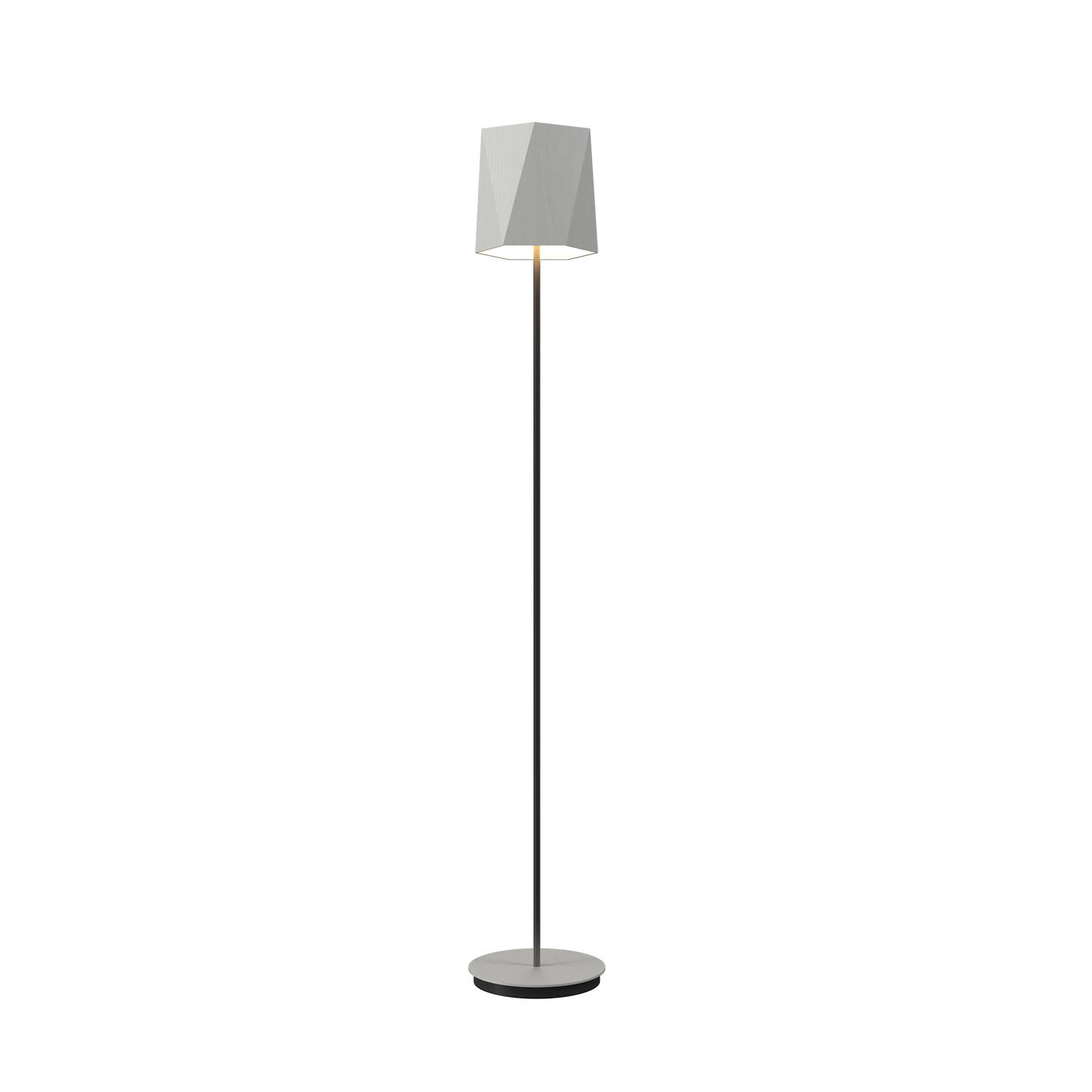 62.99'' Modern Facet Accord Floor Lamp Light