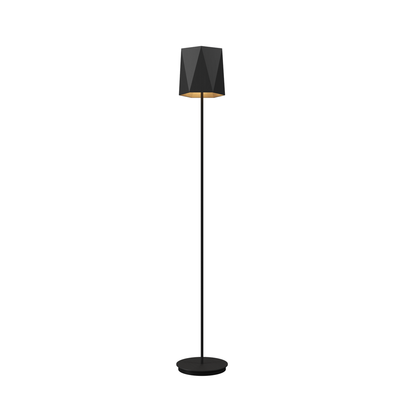 62.99'' Modern Facet Accord Floor Lamp Light