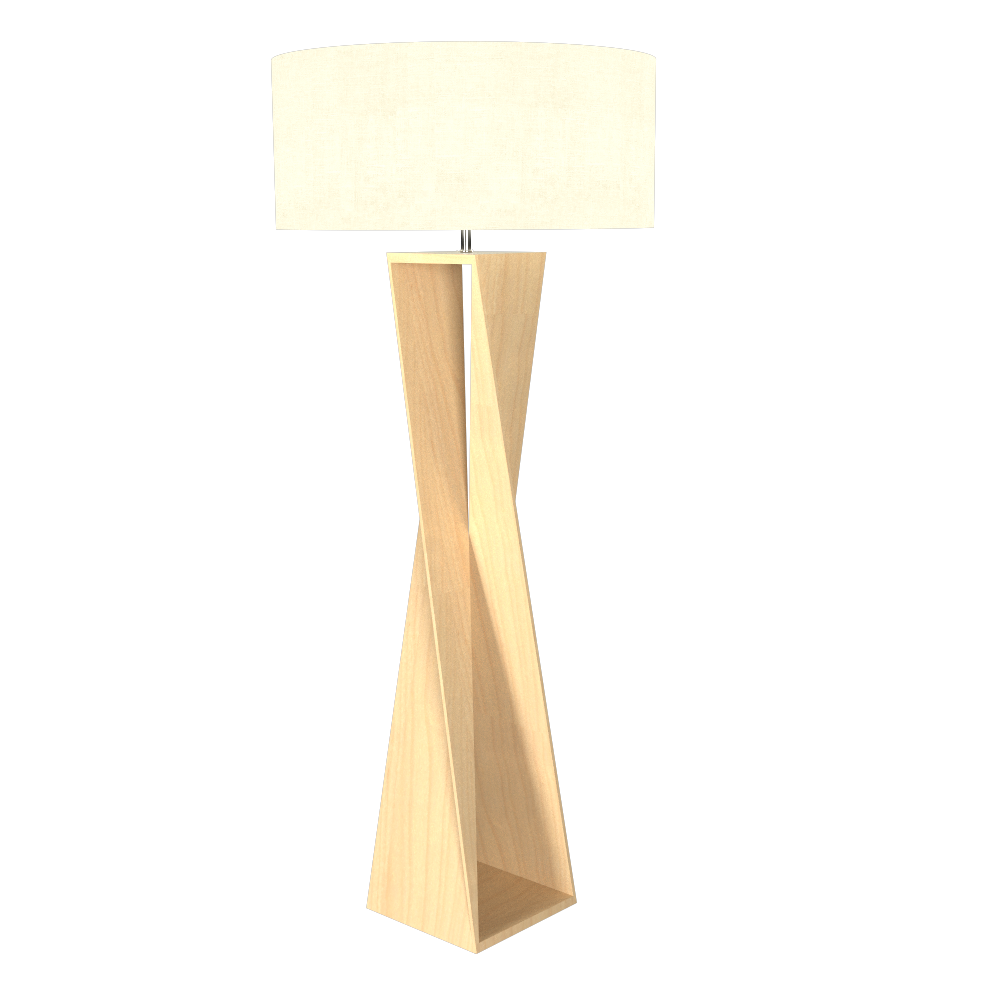 64.96'' Spin Accord Floor Lamp Light