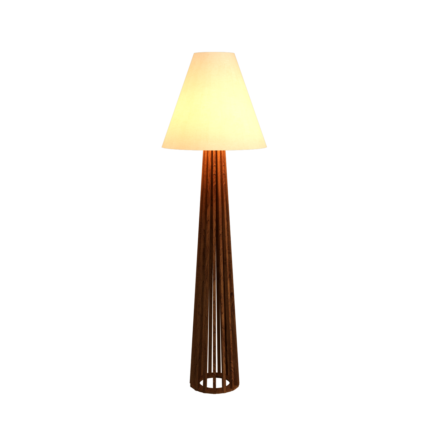 66.93'' Slatted Accord Floor Lamp Light