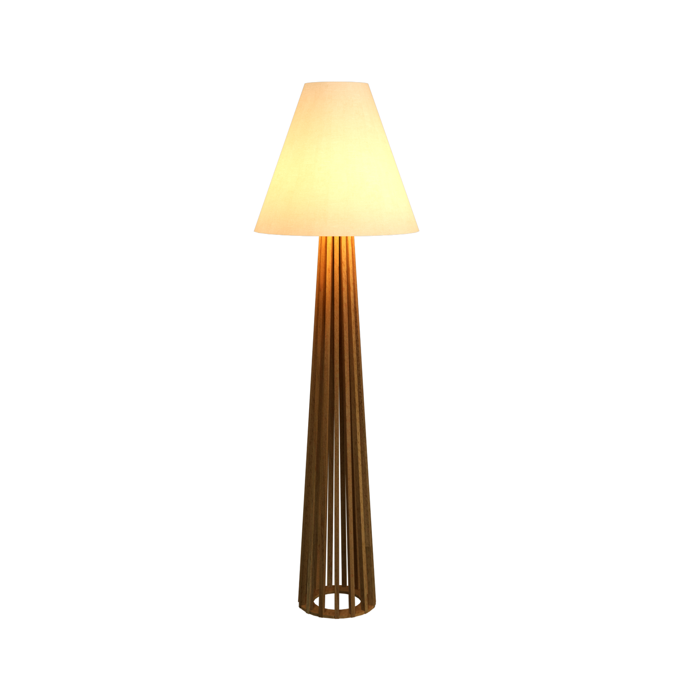 66.93'' Slatted Accord Floor Lamp Light