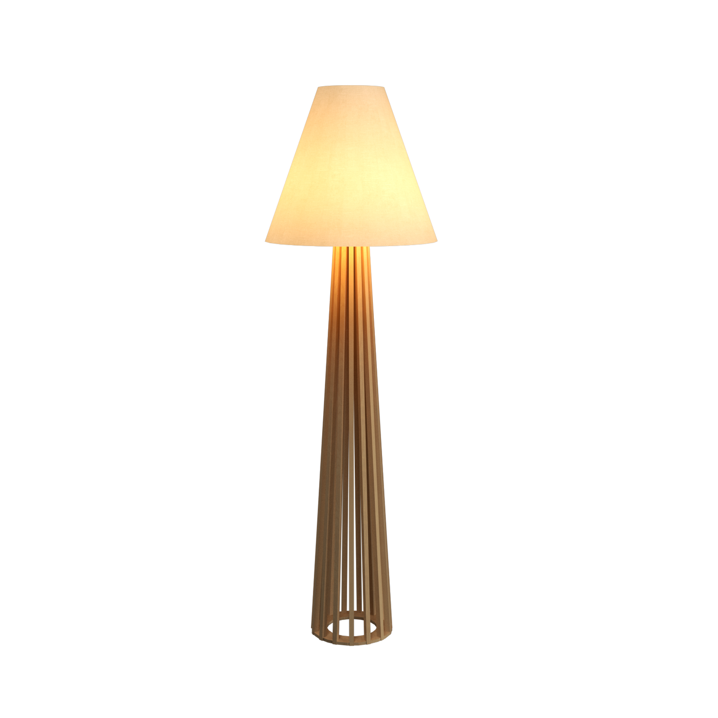 66.93'' Slatted Accord Floor Lamp Light