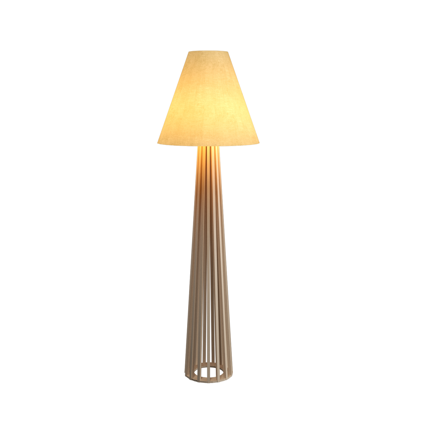 66.93'' Slatted Accord Floor Lamp Light