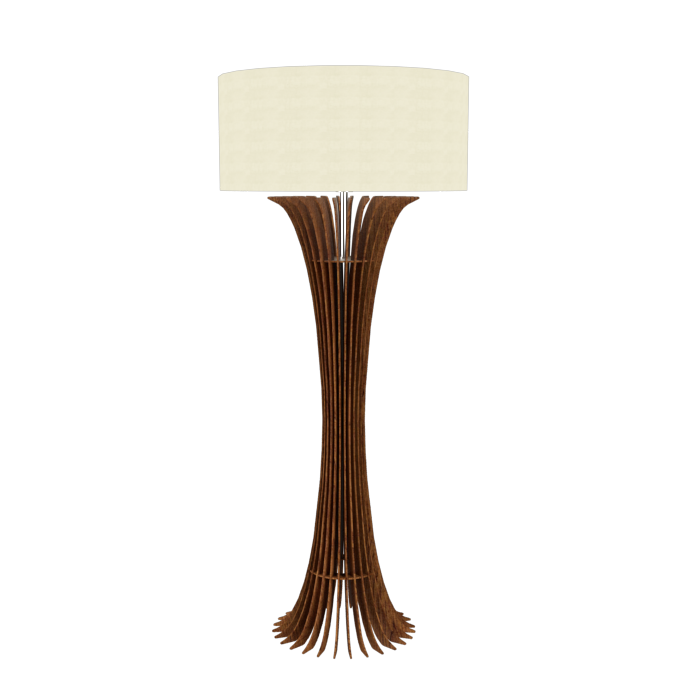 65.35'' Stecche di Legno Accord Floor Lamp Light