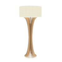 65.35'' Stecche di Legno Accord Floor Lamp Light