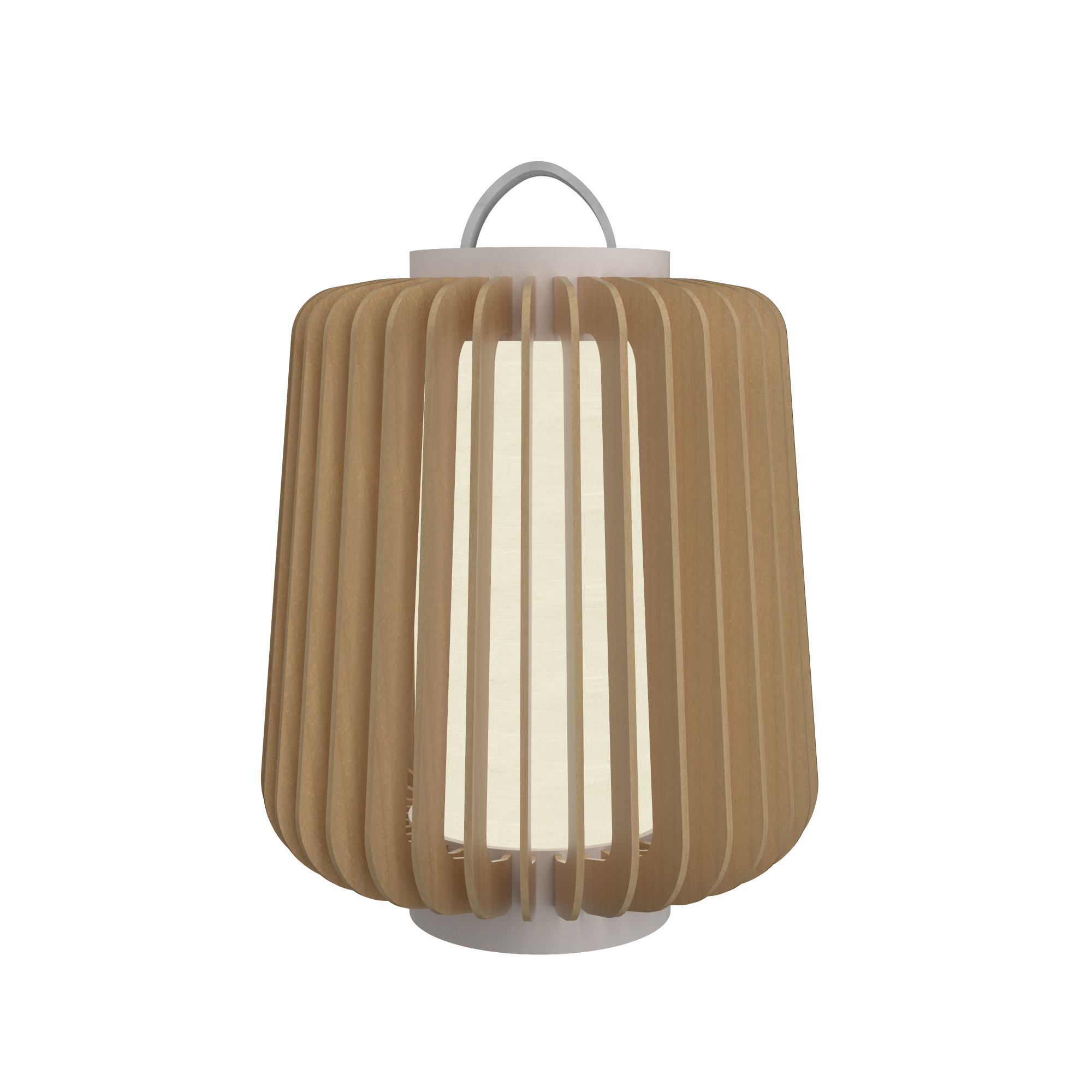 19.29'' Stecche di Legno Accord Floor Lamp Light