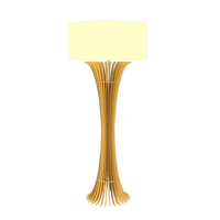 65.35'' Stecche di Legno Accord Floor Lamp Light