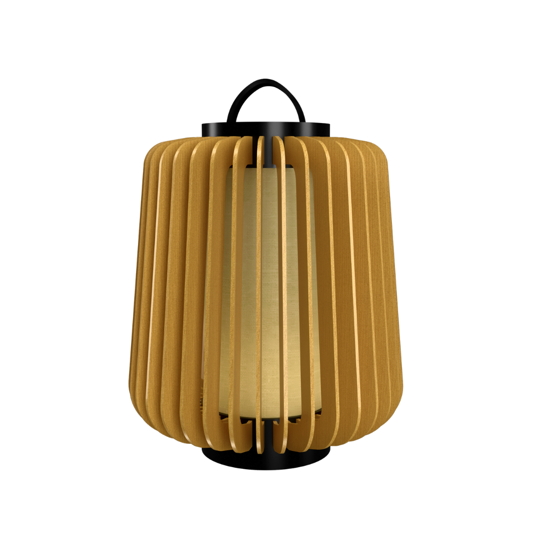 15.35'' Stecche di Legno Accord Floor Lamp Light