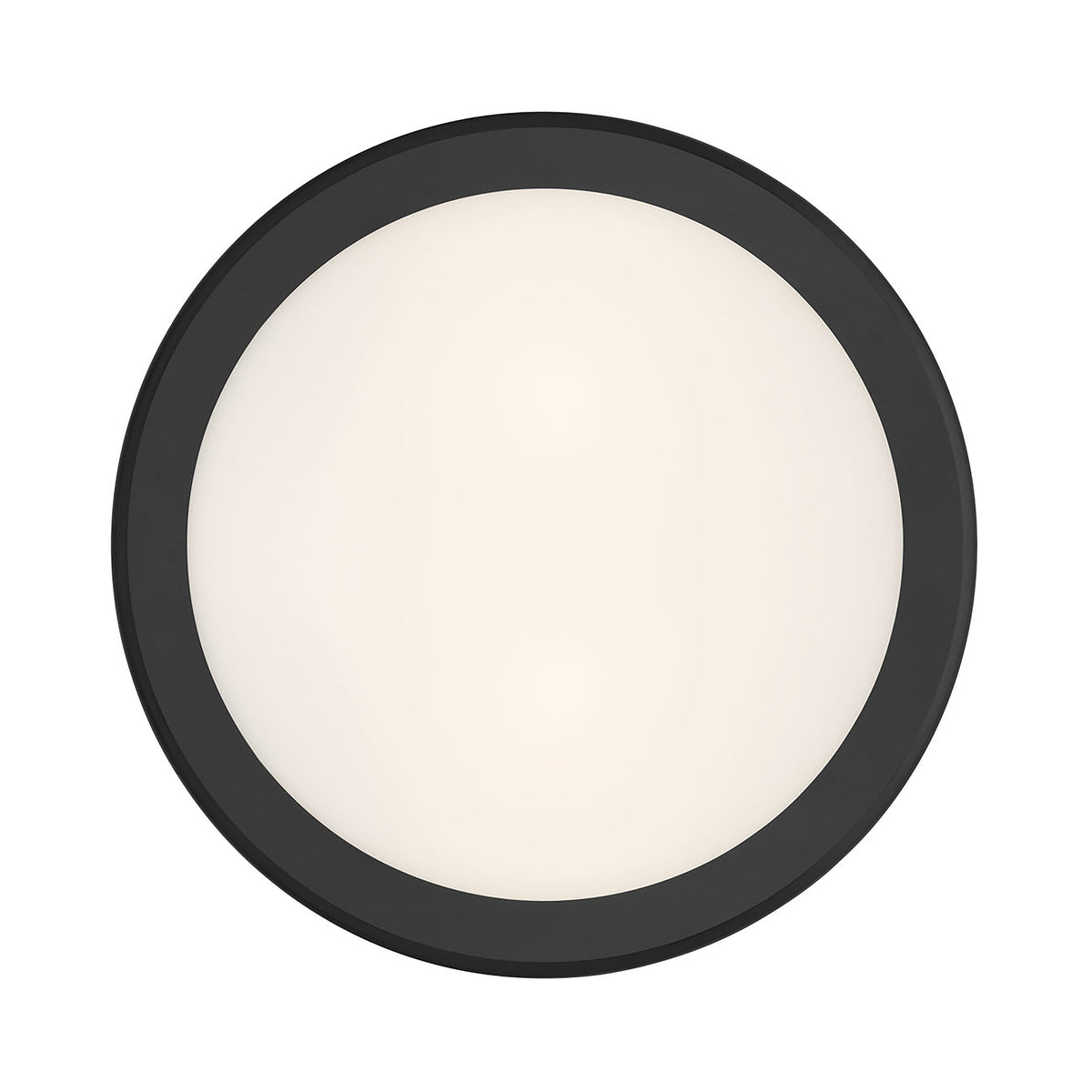 5.25'' Corvella Matte Black 2 Light Flush Mount