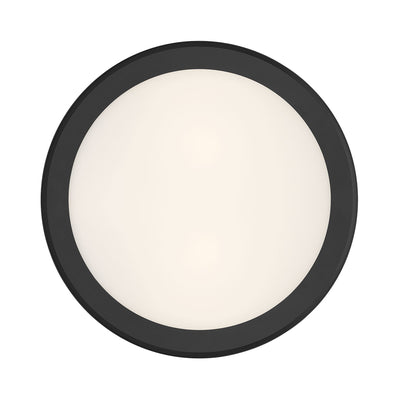 5.25'' Corvella Matte Black 2 Light Flush Mount