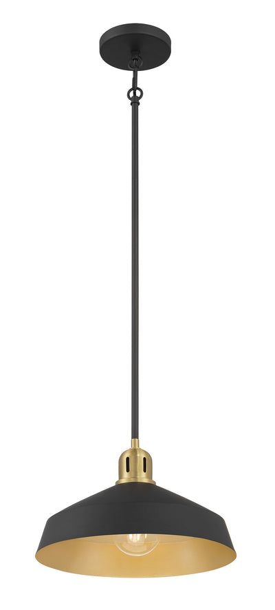 7.5'' Axlen Matte Black 1 Light Pendant