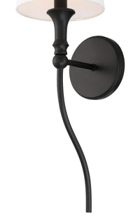 6.5'' Mairbourne Matte Black 1 Light Wall Sconce