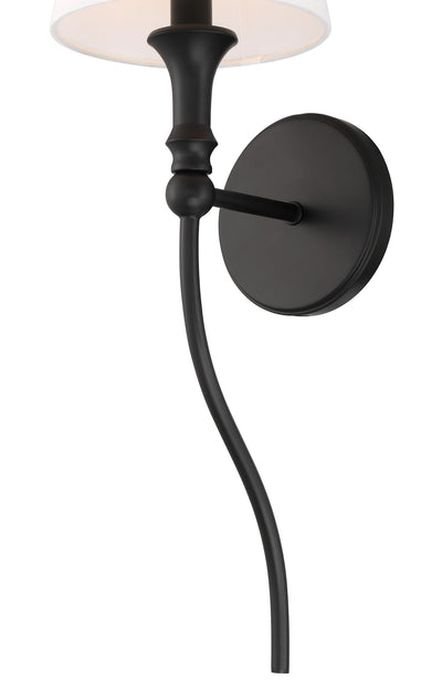 6.5'' Mairbourne Matte Black 1 Light Wall Sconce