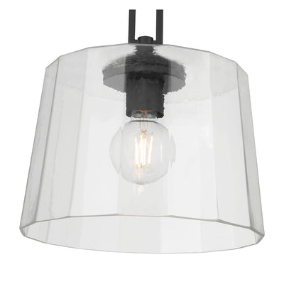 18'' Diamara Matte Black 1 Light Pendant