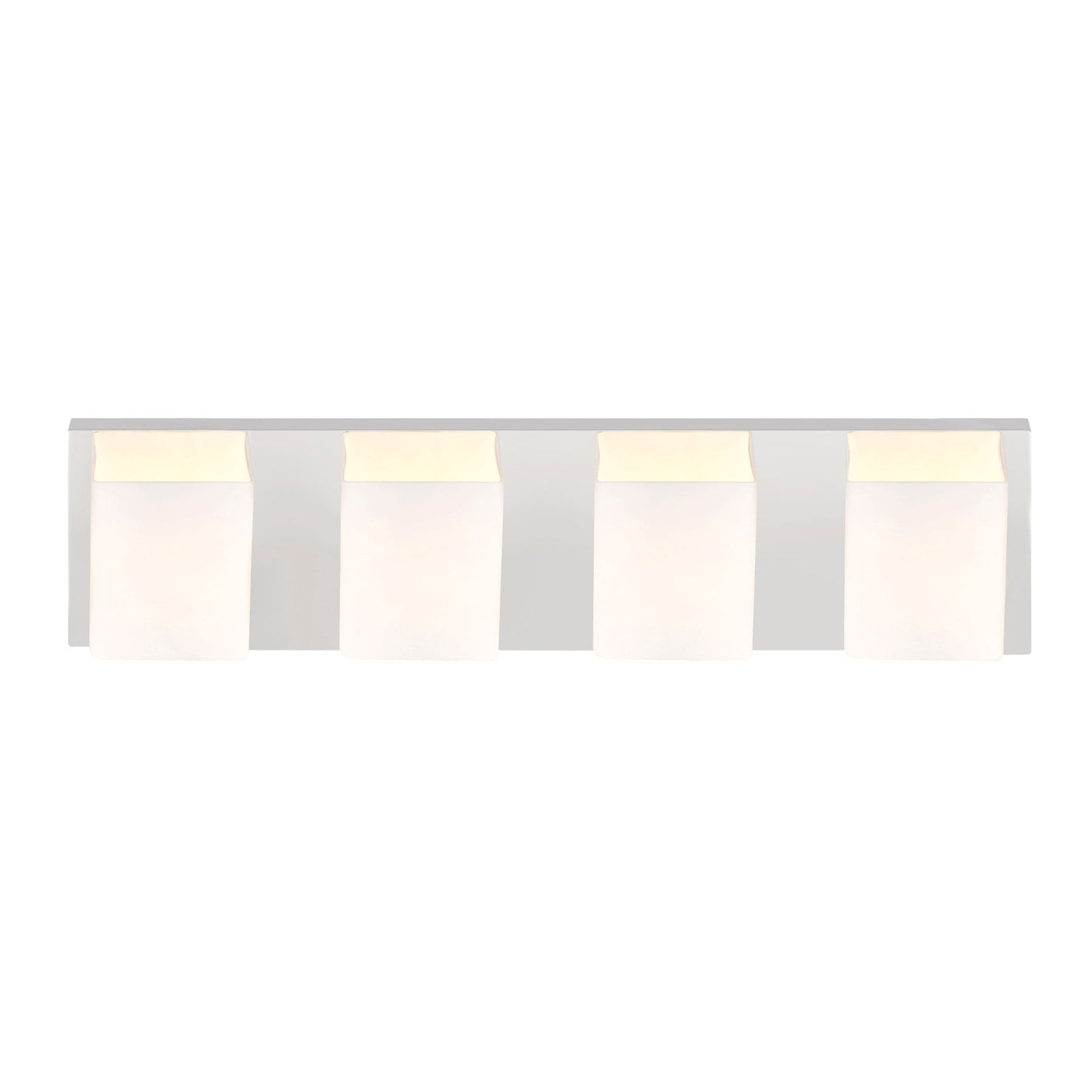 Cristini 4 Light Nickel Vanity Light with Satin Finish