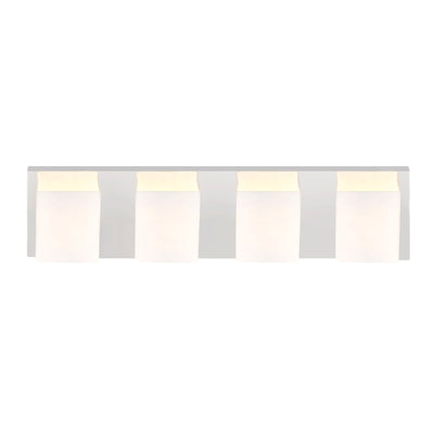 Cristini 4 Light Nickel Vanity Light with Satin Finish