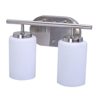 12.5-inch 2-light Brushed Nickel Vanity Light