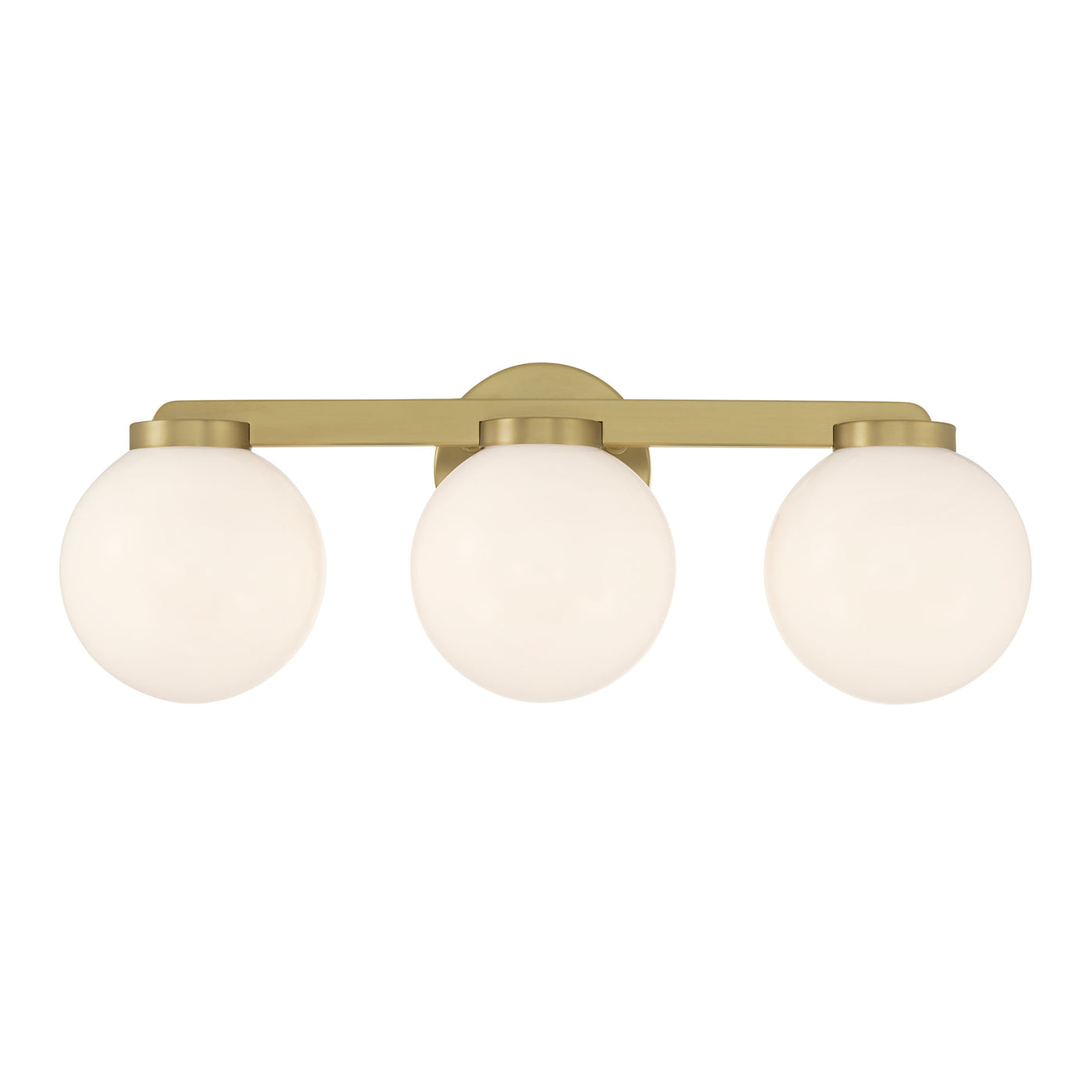 22'' Ardeva Vintage Brass 3 Light Bath Vanity