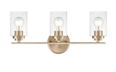 22'' Moven Modern Gold 3 Light Bath Vanity