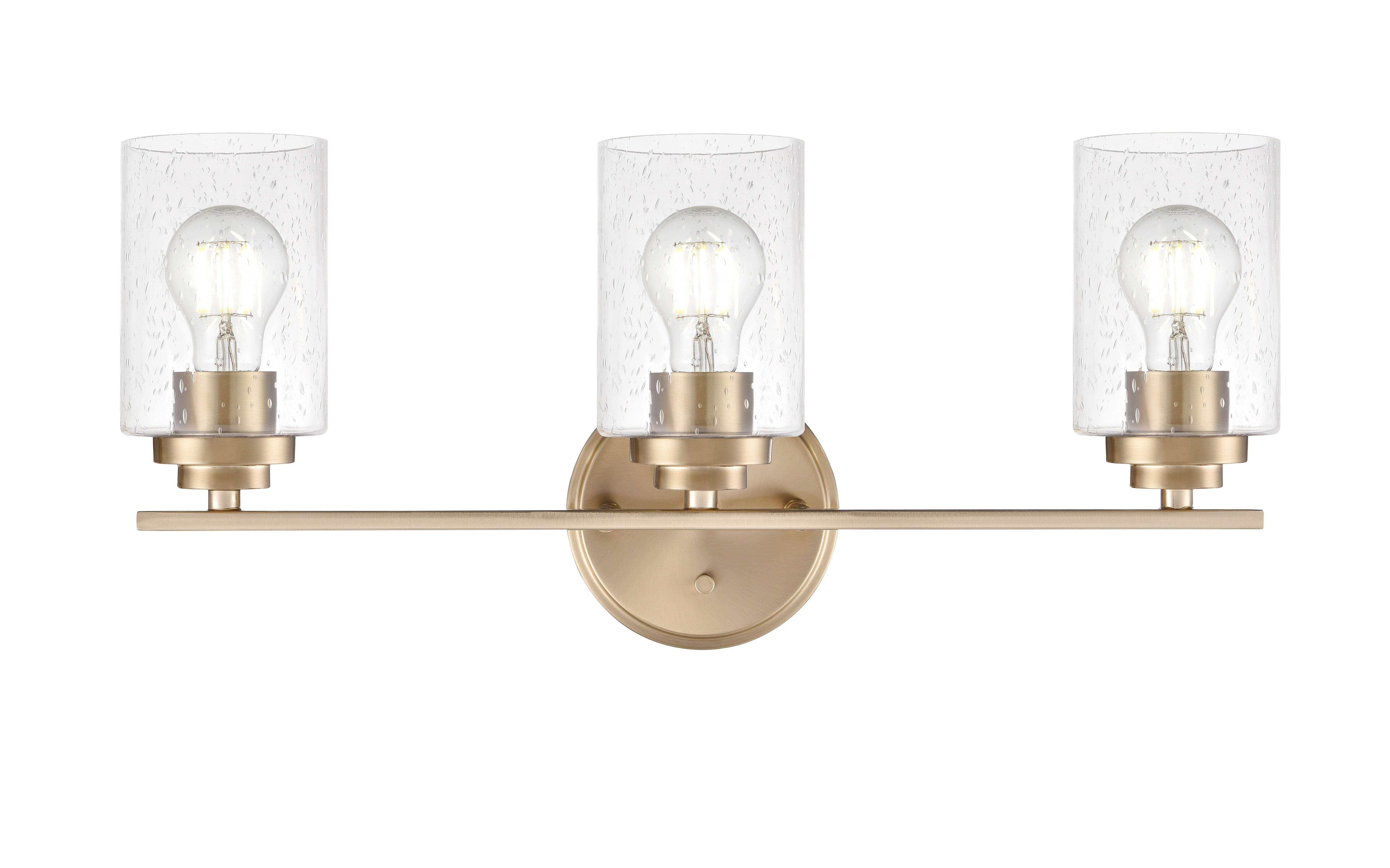 22'' Moven Modern Gold 3 Light Bath Vanity