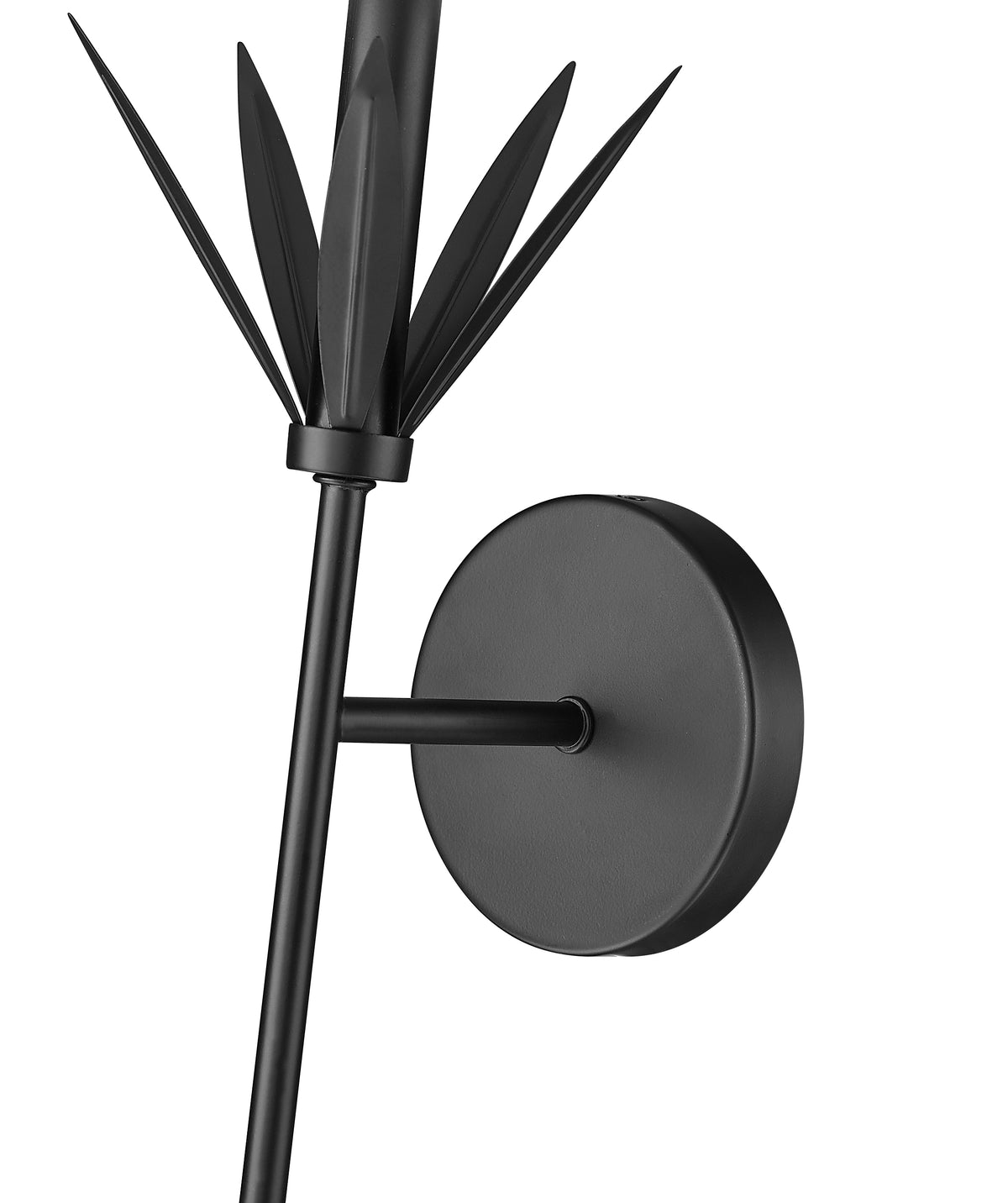 7.25'' Primrose Matte Black 1 Light Wall Sconce