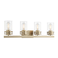 30.25'' Lunden Modern Gold 4 Light Bath Vanity