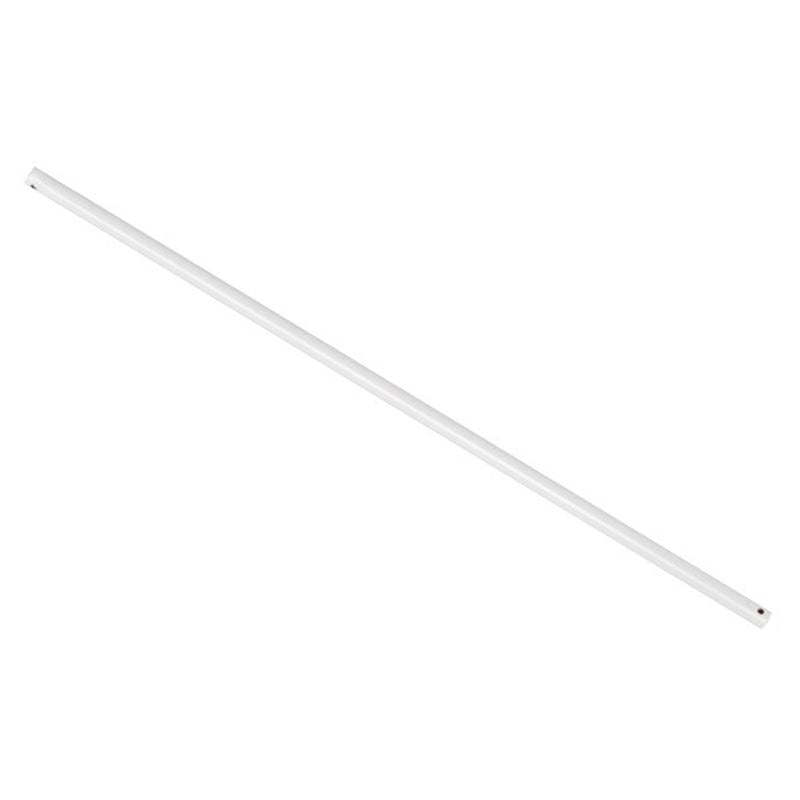 24 Inch White Downrod for Type A Ceiling Fans