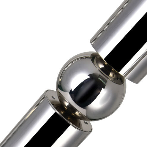 Chime 1 Light Nickel Mini Pendant Integrated LED