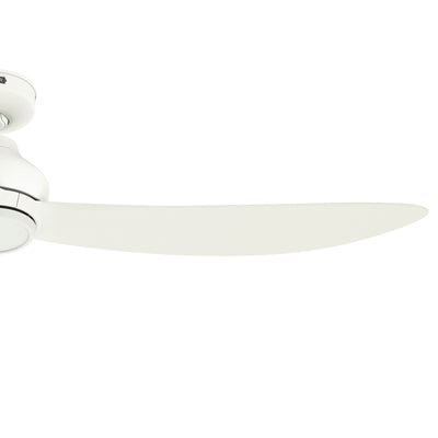 60 inch Mazzini ENERGY STAR® Matte White Damp Rated Ceiling Fan and Handheld Remote