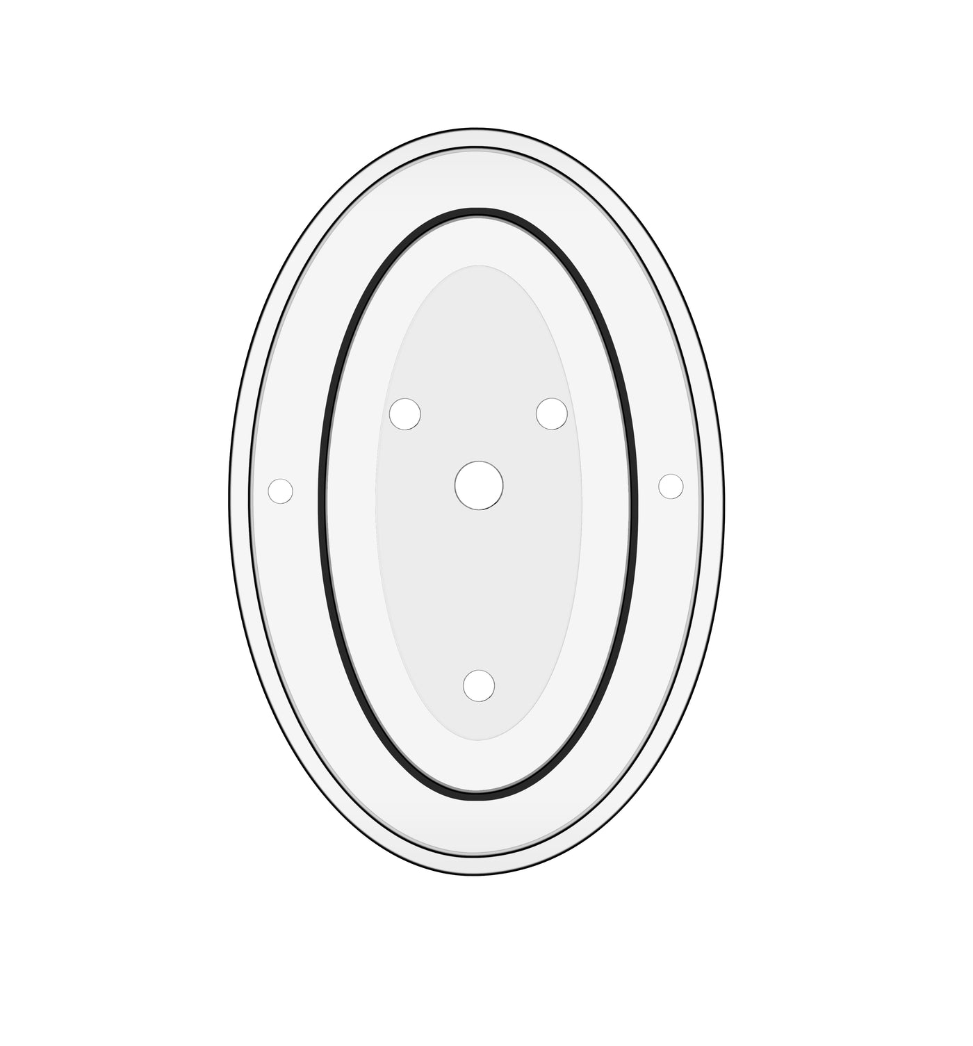 22''  Chrome 3 Light Bath Vanity