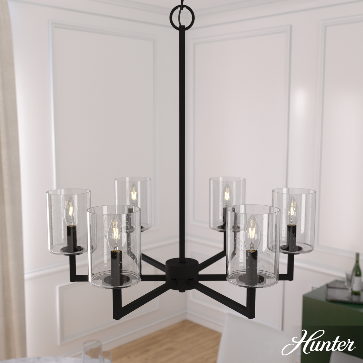Brookhollow 24.5-inch 4-light Sable Rattan and Sable Pendant with Rattan Shade