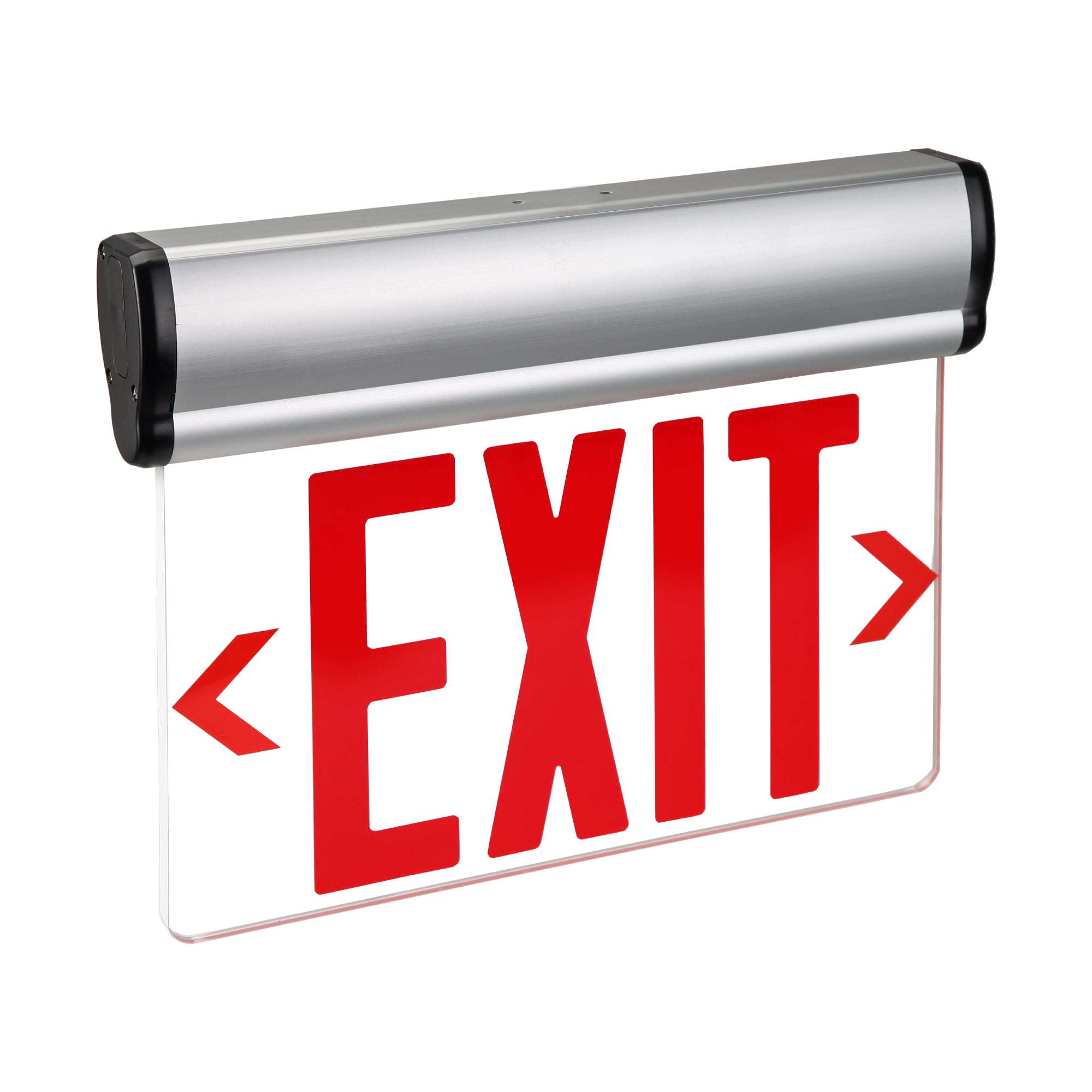 12.25-inch Red Single Face Exit Sign