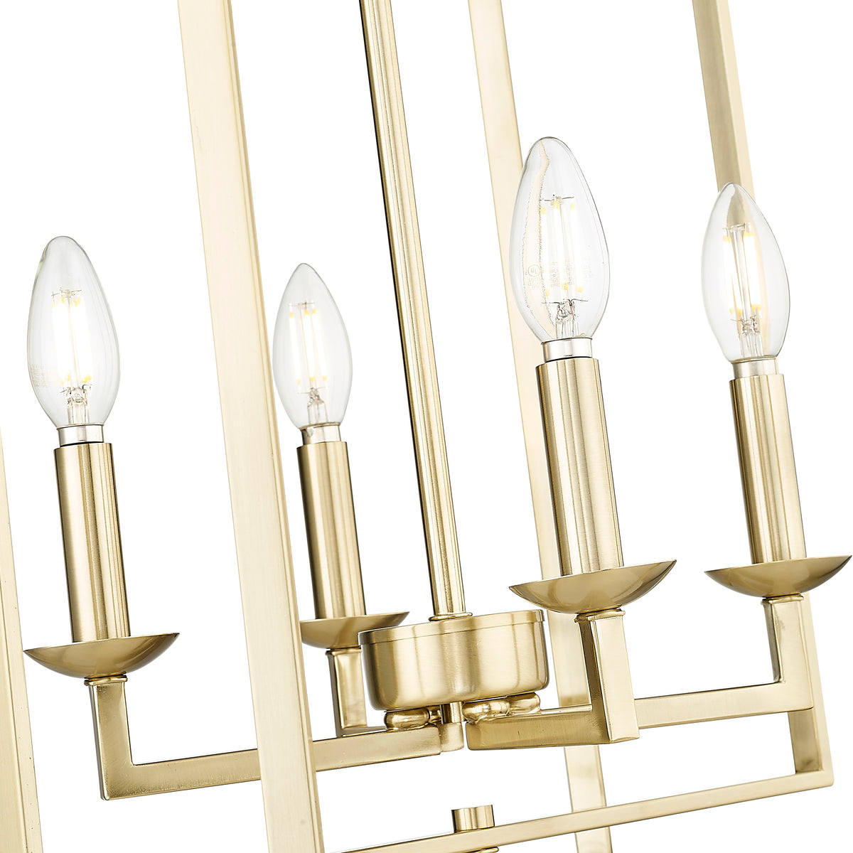 24.5'' Nellis Modern Gold 4 Light Pendant
