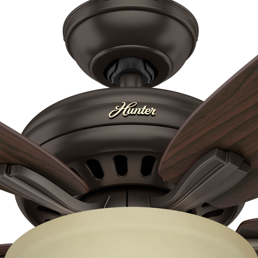 52 inch Newsome Premier Bronze Ceiling Fan with LED Light Kit