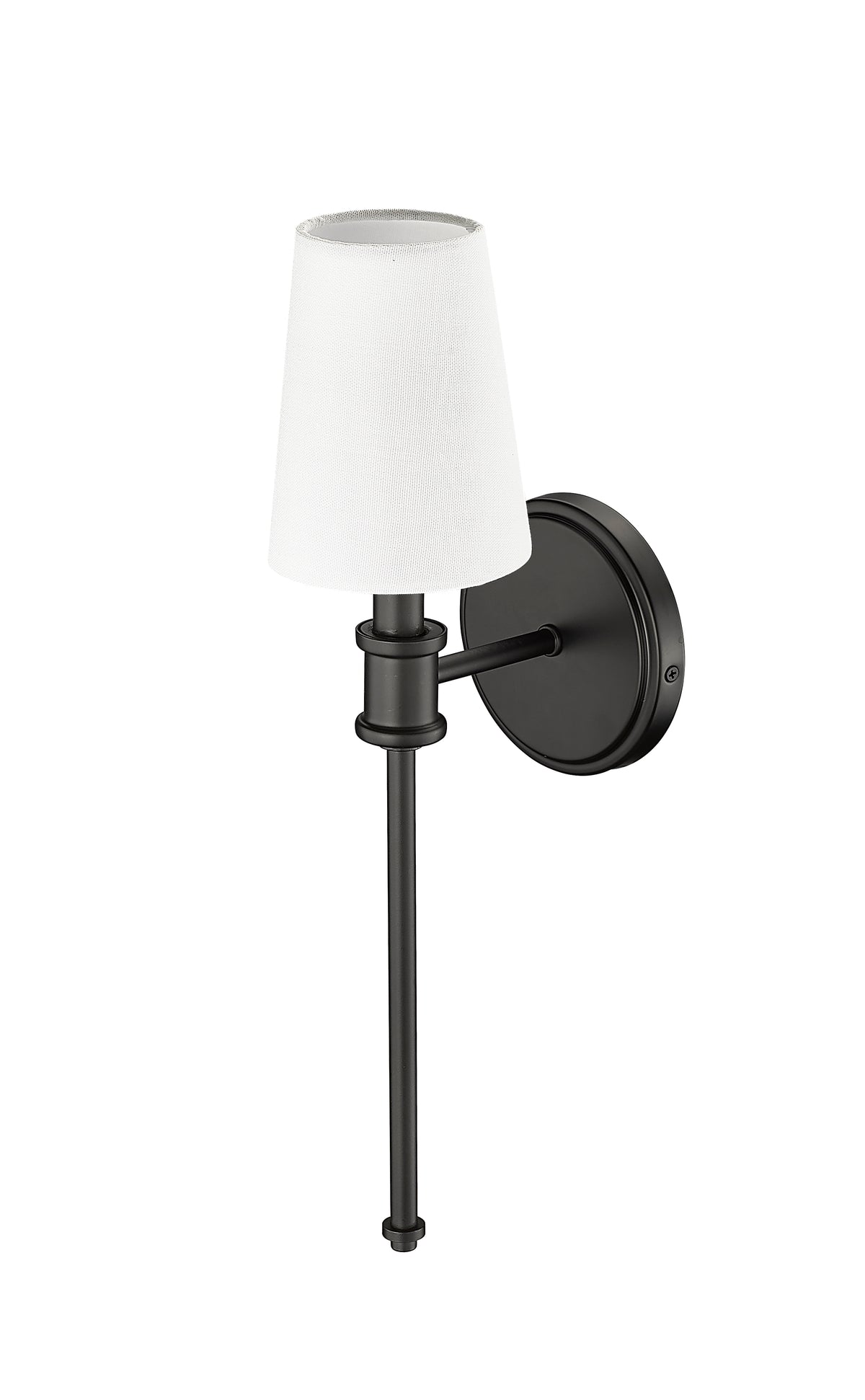 5'' Adorra Matte Black 1 Light Wall Sconce