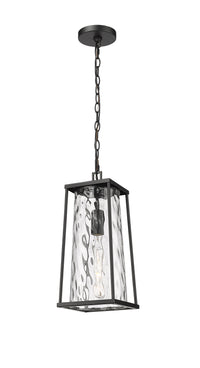 17.5'' Dutton Powder Coated Black 1 Light Hanging Lantern