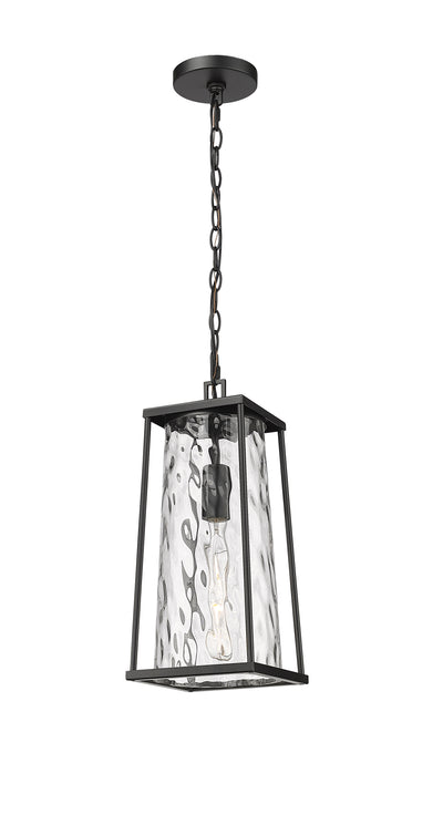17.5'' Dutton Powder Coated Black 1 Light Hanging Lantern